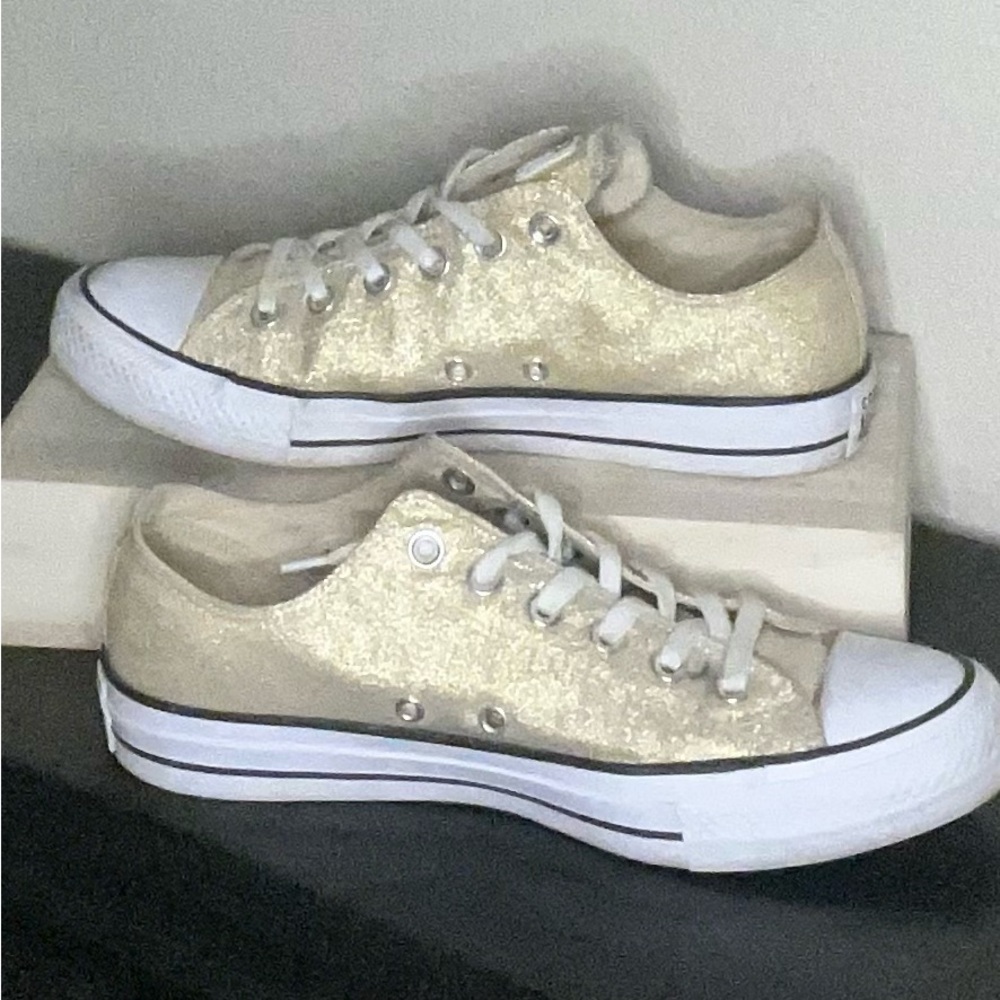Converse Chuck Taylor All Star Ox Precious Metals Textile Light Size 9 - Picture 5 of 7